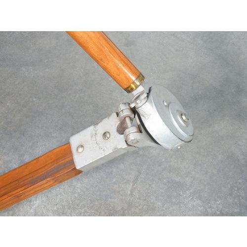 Brown Vintage Lamborghini Rowing Machine in Beech For Sale - Image 8 of 18