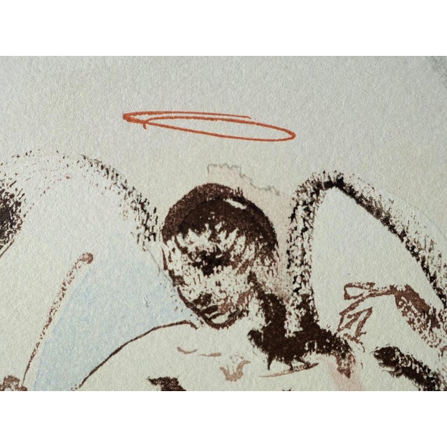 Salvador Dali, The Archangel Gabriel, Etching For Sale - Image 5 of 6