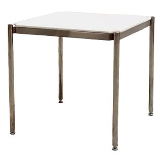Brass and Marble Side Table by Osvaldo Borsani for Tecno, Italy, 1950s For Sale