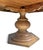 Wood Round Farmhouse Pedestal Dining Table For Sale - Image 7 of 8