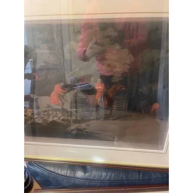 Victorian Pair of Vintage Hound Hunting Prints by Clark and Dubourg H Alken & B. Dayrell 1832 For Sale - Image 3 of 6