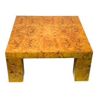 Burl Wood Table by Willy Rizzo