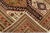 Beautiful Vintage Persian hand-knotted Wool rug with the ivory field. This Persian rug has a multicolor accents in all...