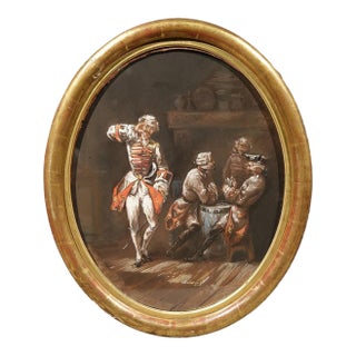 Mid 20th Century Oval Pair, Framed - Bouguereau (II) For Sale