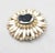 Vintage Verified Delizza & Elster Rhinestone Cameo Brooch / Pendant For Sale In Philadelphia - Image 6 of 7