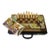 Handcrafted Chess & Backgammon Set, Polo Miniature Khatam Board For Sale