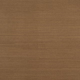 Schumacher Musa Abaca Wallpaper In Toffee For Sale
