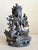 19th Century Tibetan Green Tara Bronze – Shyama Tara “Swift Liberator” – Himalayan Altar Sculpture For Sale - Image 11 of 12
