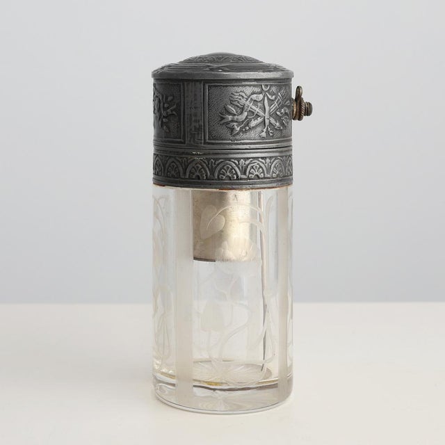 Art Nouveau Perfume Atomizer by Val Saint Lambert, 1890s For Sale - Image 11 of 11
