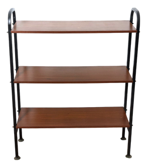 Vintage 5-Shelf Bookcase, Italy, 1960s