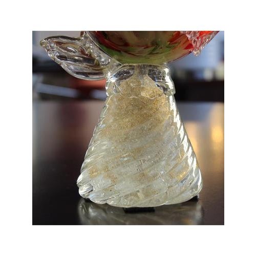 Glass Roosters, 1950s, Set of 2 For Sale - Image 9 of 13