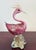Glass Vintage Boho Glass Bird Sculpture After Murano For Sale - Image 7 of 7