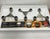 1970s Vintage Nagel Two Sets New-in-Boxes Modular Candle Holders Totaling 6 Modules & 9 Unused Candles in Each Box For Sale - Image 5 of 6