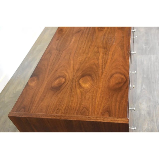 Mainline by Hooker Walnut Long Dresser For Sale In Boston - Image 6 of 10