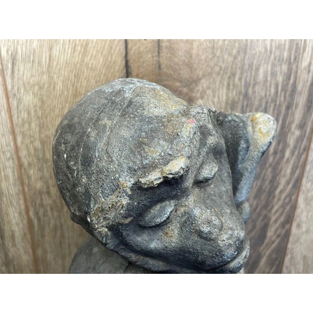 Antique Victorian Monkey Garden Sculpture For Sale - Image 9 of 11