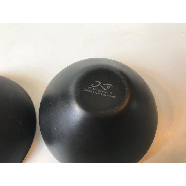 Krenit Bowls by Herbert Krenchel for Torben Ørskov, 1950s, Set of 3 For Sale - Image 6 of 10