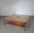 Brown Coffee Table with Cork and Glass Top For Sale - Image 8 of 18