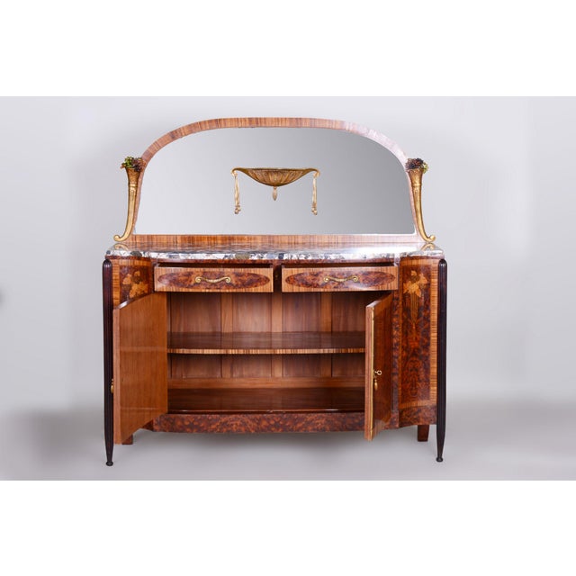 Art Deco Buffet in Mahogany by Paul Follot, 1920s For Sale - Image 9 of 18