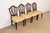 Baker Furniture Company Baker Furniture Federal Carved Mahogany Shield Back Dining Chairs, Set of Four For Sale - Image 4 of 12