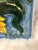 Vintage Signed Italian Painted Tile Hanging With Female Face For Sale In Dallas - Image 6 of 10