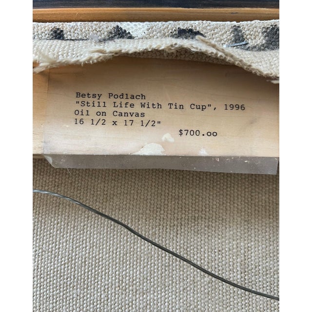 Betsy Podlach, Still Life Oil Painting Betsy Podlach American Post Feminist Modernist Art For Sale - Image 10 of 11