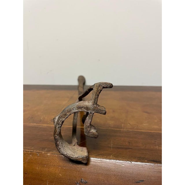 Vintage Texas Cowboy Hand Wrought Cattle Branding Iron For Sale - Image 12 of 12