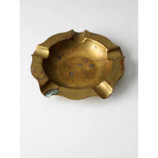 Antique Brass Ashtray Chairish
