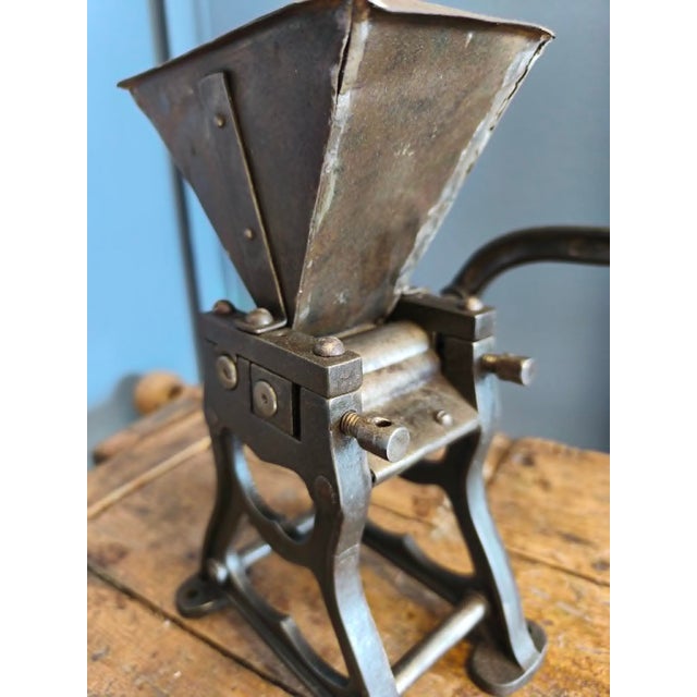 Industrial Cast Iron Poppyseed Mill, Late 19th Century For Sale - Image 3 of 18