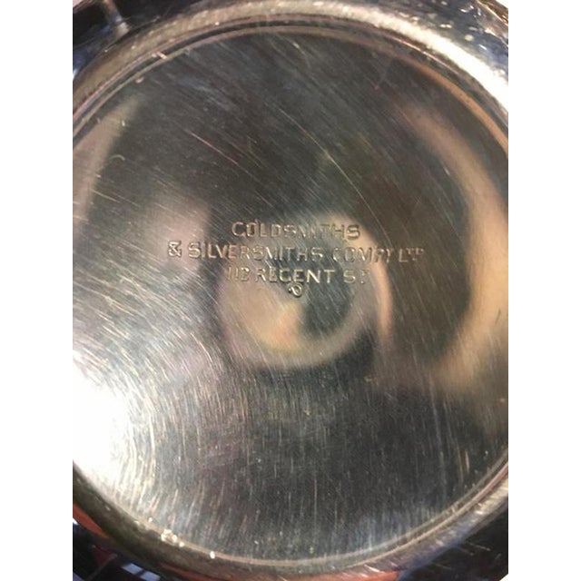 Early 20th Century Sterling Silver Bowl attributed to Goldsmiths & Silversmiths, London, 1900s For Sale - Image 9 of 18