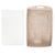 Artifacts Rattan Rectangular Tray with Glass Insert in White Wash - 21" For Sale - Image 4 of 5