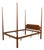 Eldred Wheeler Queen Size Tiger Maple Bed For Sale