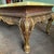 Hollywood Regency Vintage Hollywood Regency Round Onyx-Top Coffee Table | Gilt Carved Base | Mid-Century For Sale - Image 3 of 9