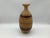 Ceramic Mid 20th Century Pottery Craft Vase Striped Brown For Sale - Image 7 of 9