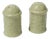 Vintage Salt and Pepper Shakers in Mint Ceramic, 1970s, Set of 2 For Sale