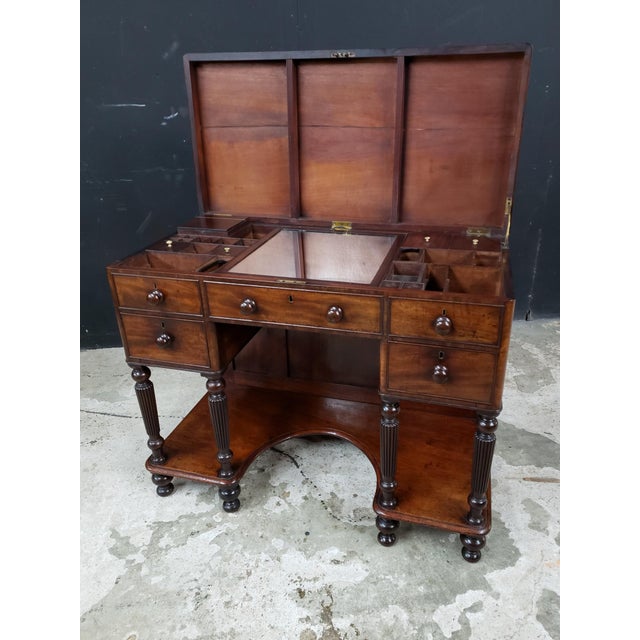 Mahogany Lift Top Dressing Table Chairish