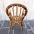 Children's bamboo armchair with armrests, vintage from the 1960s, in excellent condition. Perfect for playing in both the...