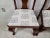 Mid Century Solid Cherry Queen Anne Dining Chairs - Set of 6 For Sale - Image 12 of 13