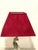 Ceramic Porcelain Table Lamp with Fabric Shade from AK Kaiser, 1960s For Sale - Image 7 of 10