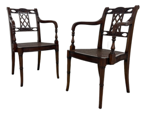 English Style Regency Armchair by Maitland Smith ~ a Pair