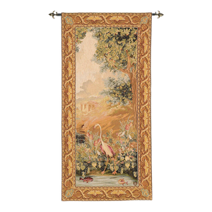 Portiere Flamant Loom Woven Tapestry - 150 X 70 Cm (4'11" X 2'4") - Requires Rod Size 2