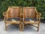 Vintage Henry Link Saint Andrews Scroll Arm Rattan Club Chairs - A Pair For Sale - Image 12 of 12