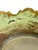 Vintage French Tole Cachepot With Hand-Painted Roses and Scalloped Rim For Sale - Image 11 of 15