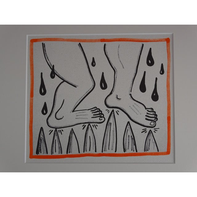 Late 20th Century Keith Haring, Untitled, 1989, Lithograph For Sale - Image 5 of 5