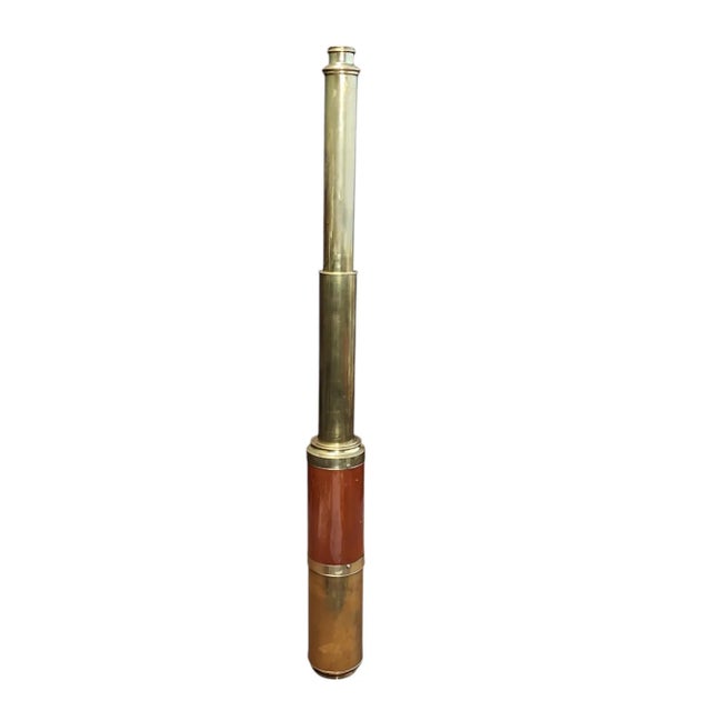 19th Century Dolland of London Brass Draw Telescope For Sale In Atlanta - Image 6 of 12