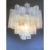 Opal Tronchi Murano Glass Chandelier in Venini Style by Simoeng For Sale - Image 6 of 9