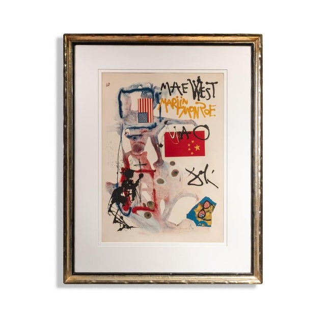 Salvador Dali, Symbiosis, 1973, Lithograph For Sale - Image 4 of 5