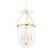 Hudson Valley Lighting Mark D. Sikes Rousham 4-Light Lantern Pendant, Aged Brass For Sale