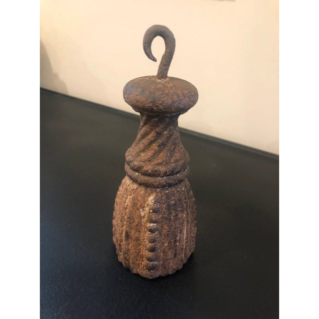 Antique Tassel Weight Object For Sale - Image 4 of 4