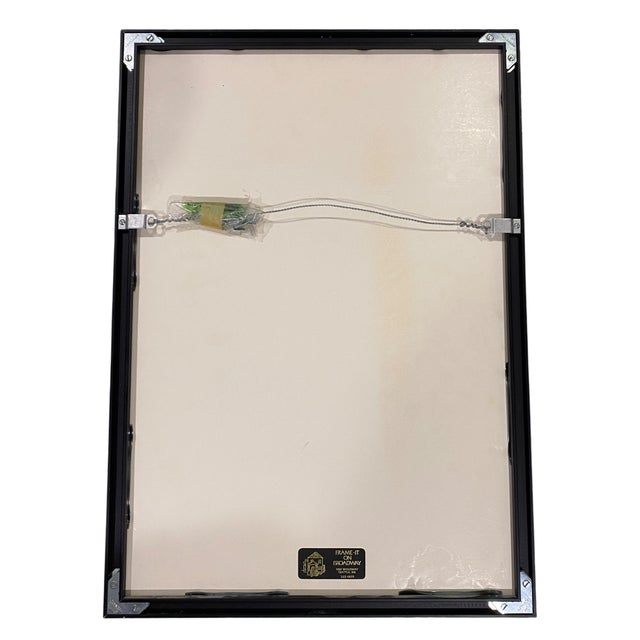 Black Floyd Peterson, Student of Ansel Adams, Signed Photographic Print of Multnomah Falls For Sale - Image 8 of 8