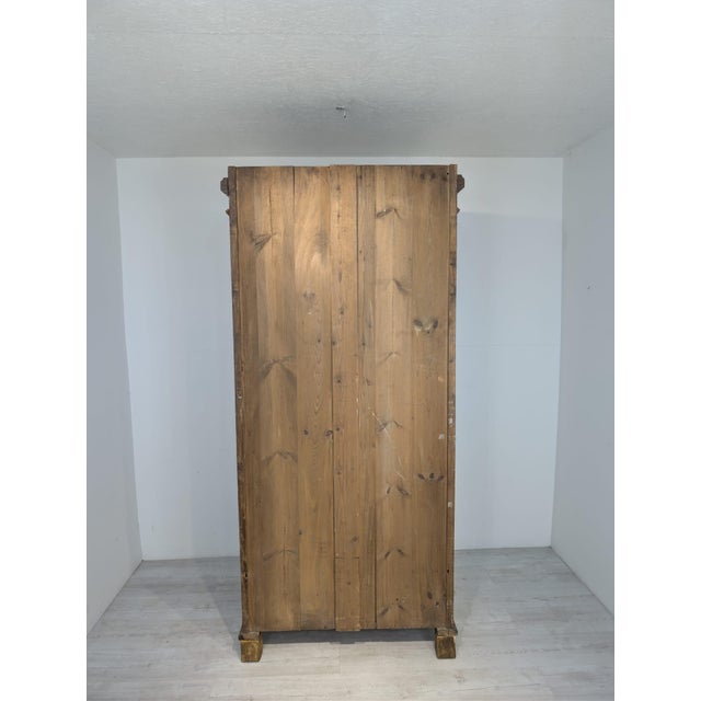 Antique Display Cabinet in Walnut For Sale - Image 16 of 18